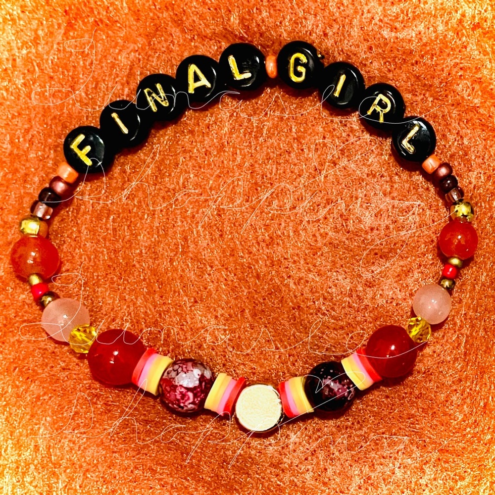 “FINAL GIRL” handmade bracelet